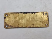 Originalt messing skilt - SØARTILLERIET 0,7m stereomåler /44

nr 45
