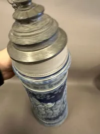 Kæmpe 3 liters Bierstein givet i præmie ved en skyttefest i Køln 1908