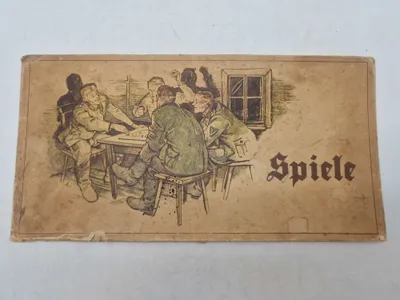 Original Tysk spile regler WW2