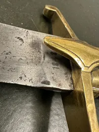 Original Dansk artilleri sabel model 1802, godt stemplet