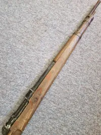 Original K98 skæfte med med gips "metal" dele brugt i filmen 9 April