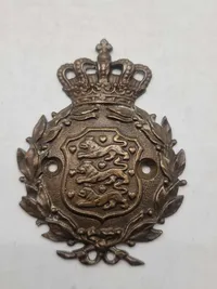 Originalt M/23 nummerplade mærke