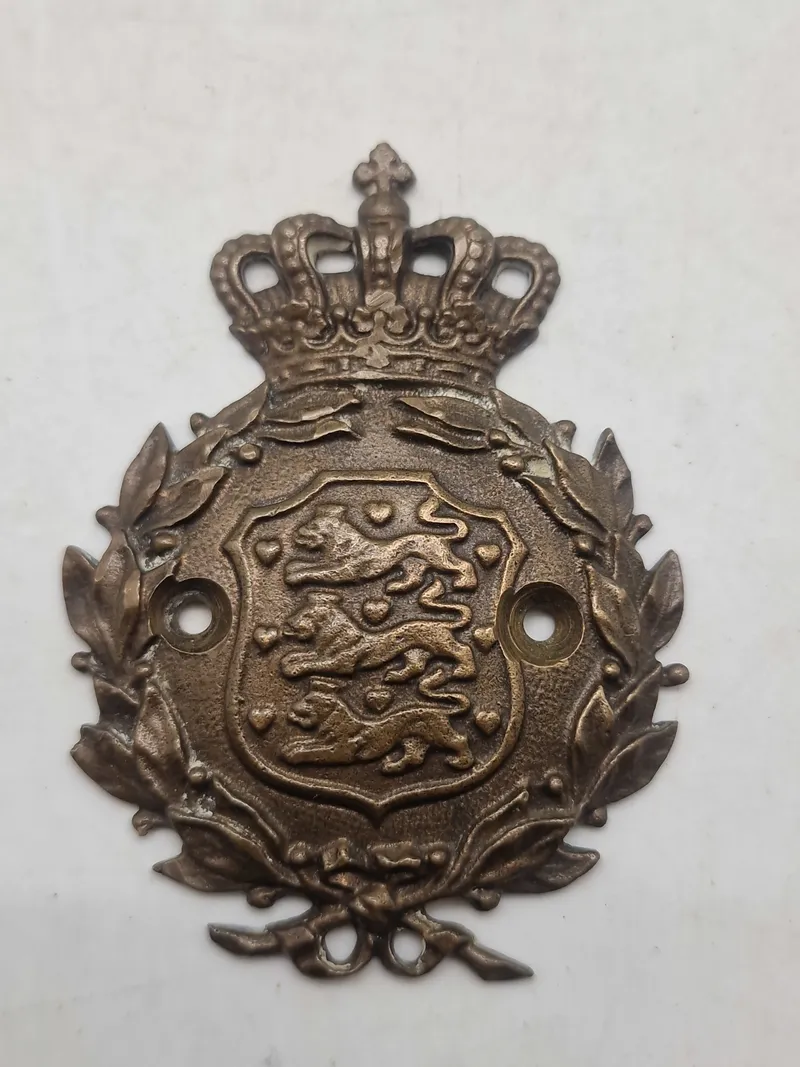 Originalt M/23 nummerplade mærke