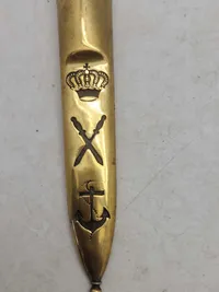 Original svensk kniv lavet til de danske ingeniørtropper