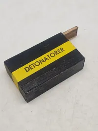 Original tysk ww2 detonator æske - genbrugt efter krigen af den danske hær