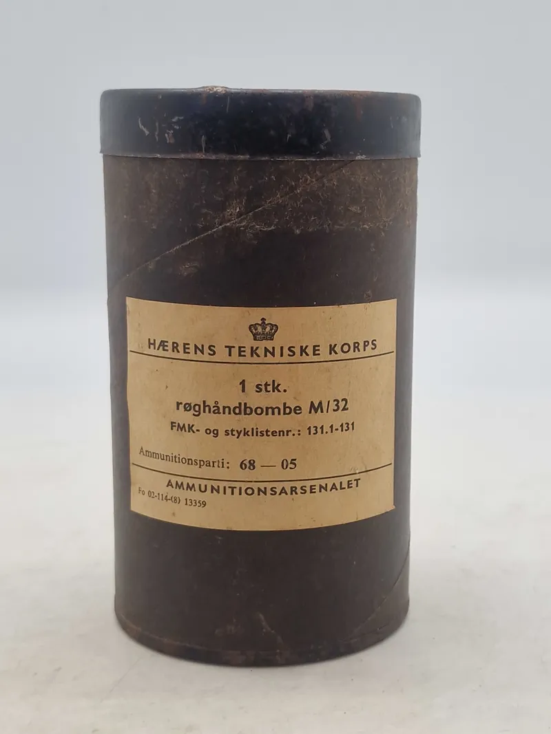 Original bøtte for røghåndbombe M/32
