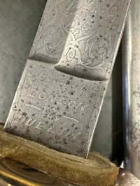 Engelsk victoriansk model 1845 officerssabel, velfremstillet