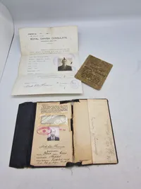 Originalt lot fra Dansk WW2 krigssejler