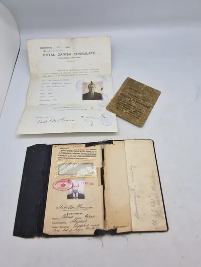 Originalt lot fra Dansk WW2 krigssejler