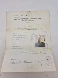 Originalt lot fra Dansk WW2 krigssejler