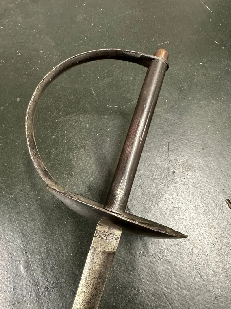 Original Dansk træningssabel fr hærens officersskole