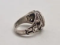 Original Officers ring Sterling sølv United States Coast Guard (USCG)