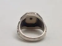 Original Officers ring Sterling sølv United States Coast Guard (USCG)