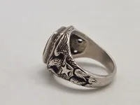 Original Officers ring Sterling sølv United States Coast Guard (USCG)