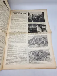 Originalt Blad for Tyskere i Danmark WW2