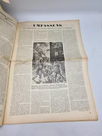 Originalt Blad for Tyskere i Danmark WW2