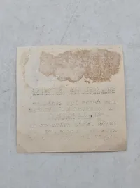Original Illegal løbeseddel