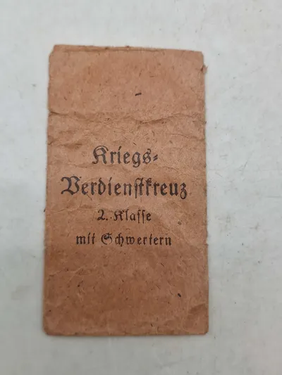 Original tildelingspose for KVK2 - ww2