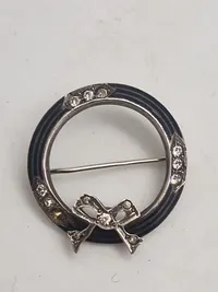 Broche - sterlingsølv