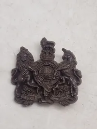 Originalt  senkrigs bakelit mærke fra British Army General Service Corps (GSC).