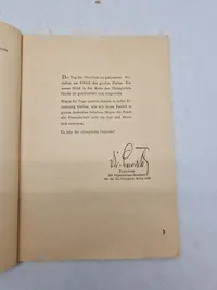 Originalt Olympiaden 1936 Program med Dansk officer