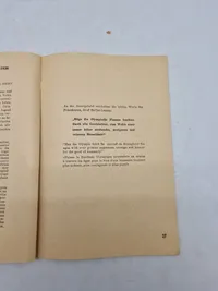 Originalt Olympiaden 1936 Program med Dansk officer