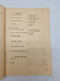 Originalt Olympiaden 1936 Program med Dansk officer