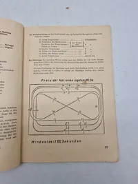 Originalt Olympiaden 1936 Program med Dansk officer