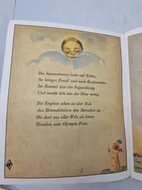 Originalt Olympiaden 1936 børnebog fra dukkefirma