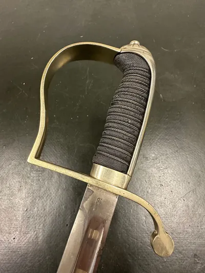 Original Dansk model 1910 sabel , krone 10