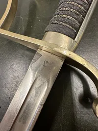 Original Dansk model 1910 sabel , krone 10