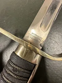 Original Dansk model 1910 sabel , krone 10