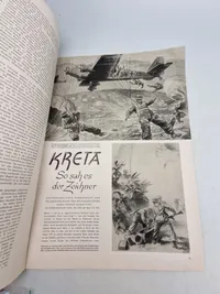 Samling originale tyske ww2 tidsskrifter