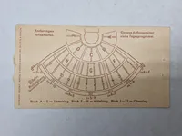 Originalt Olympiaden 1936 bilet