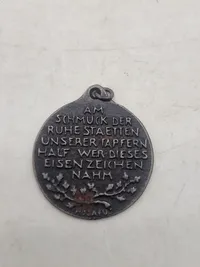 Original tysk ww1 Token - ICH HATT' EINEN KAMERADEN"