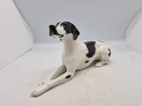 Original russisk Lomonosov Suuri porcelæns hund
