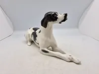 Original russisk Lomonosov Suuri porcelæns hund