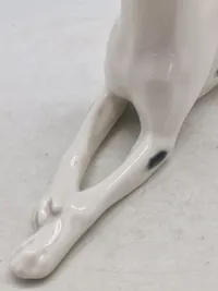 Original russisk Lomonosov Suuri porcelæns hund