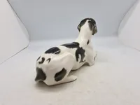Original russisk Lomonosov Suuri porcelæns hund