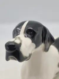 Original russisk Lomonosov Suuri porcelæns hund