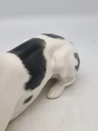 Original russisk Lomonosov Suuri porcelæns hund