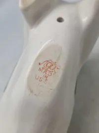 Original russisk Lomonosov Suuri porcelæns hund
