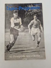 Originalt Olympiaden 1936 program