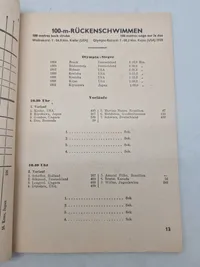 Originalt Olympiaden 1936 program