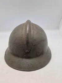 Original Fransk model 26 WW2 hjelm