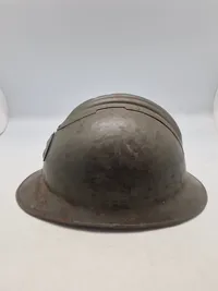 Original Fransk model 26 WW2 hjelm