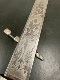 Original A Victorian Highland piper's dirk by Robt. Mole & Sons