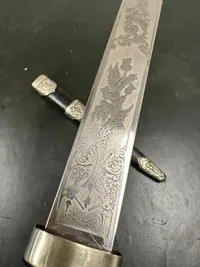 Original A Victorian Highland piper's dirk by Robt. Mole & Sons