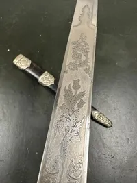 Original A Victorian Highland piper's dirk by Robt. Mole & Sons