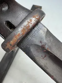 Original urørt Tysk K98 bajonet nummerens WW2